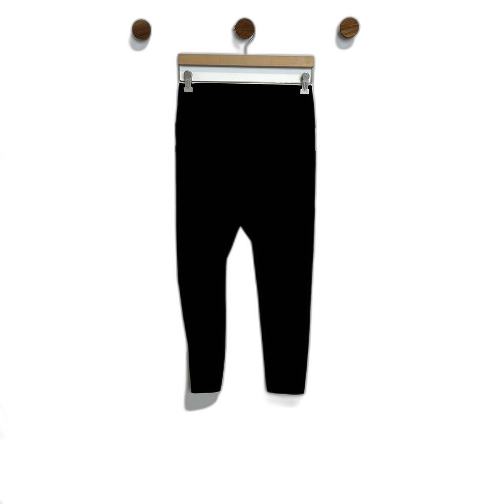 Colorful Koala Womens Leggings Size XL Black Solid Athletic Casual Lounge
